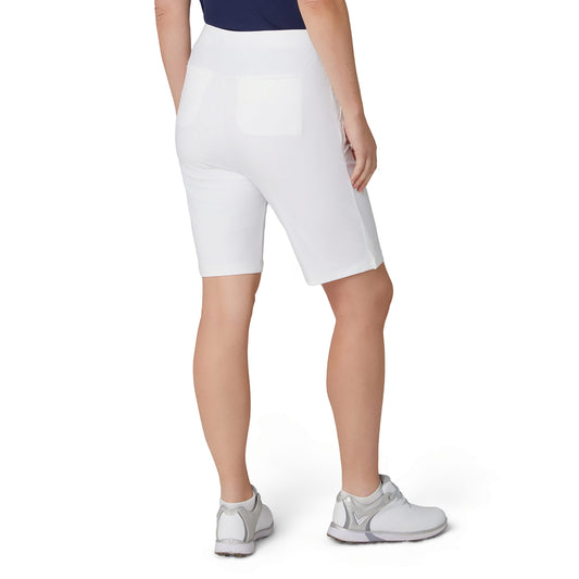 Callaway Ladies Lightweight Stretch Shorts with Pull-On Waistband for a Sleek Silhouette