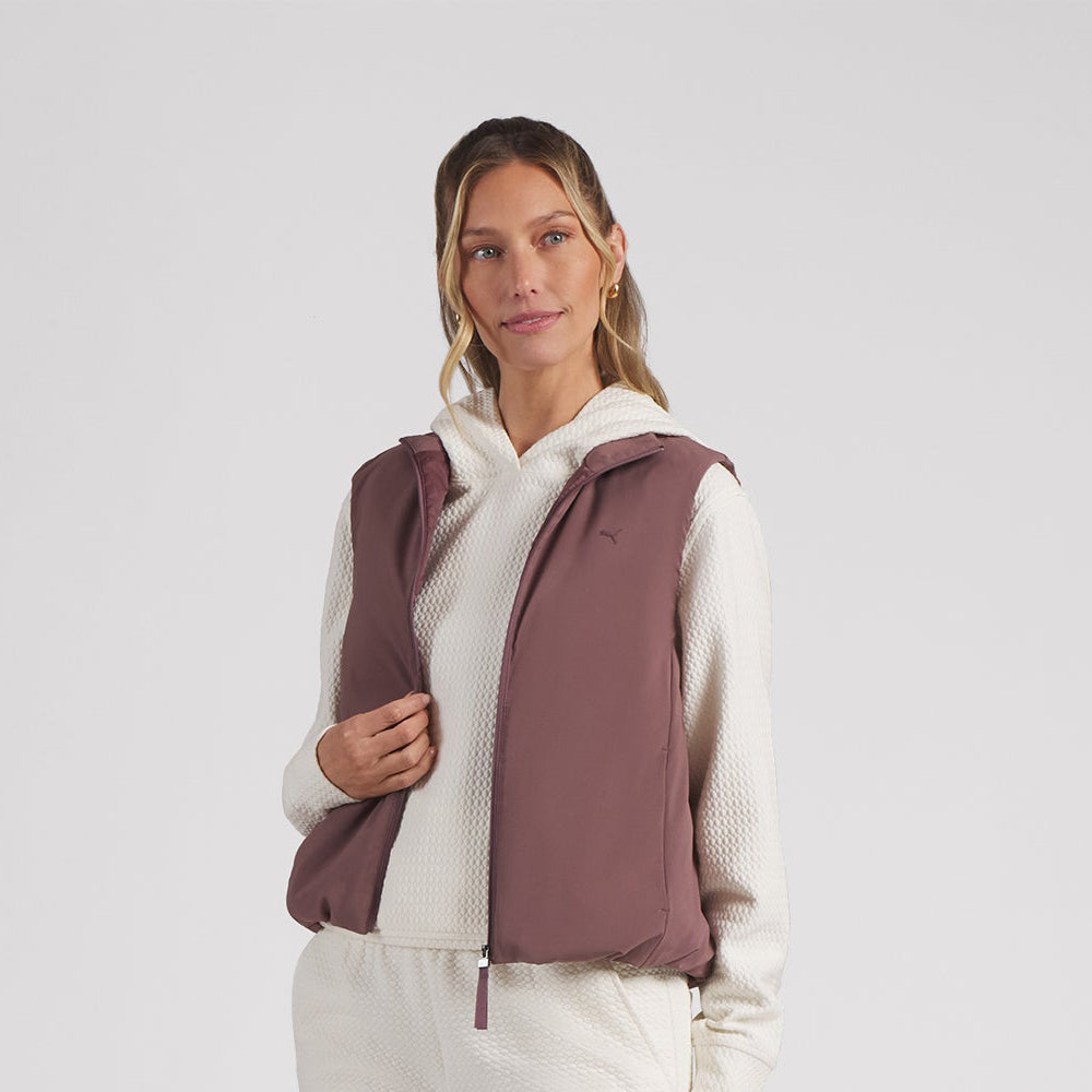 Puma Golf Ladies Gilet with Lightweight Insulation for Maximum Warmth & Everyday Comfort