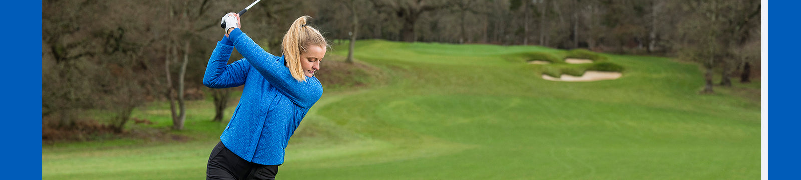 Blue Footjoy jacket at GolfGarb