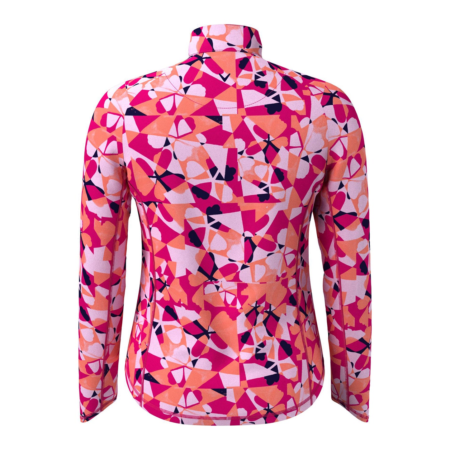 Callaway Ladies Geometric Floral Long Sleeve Golf Top