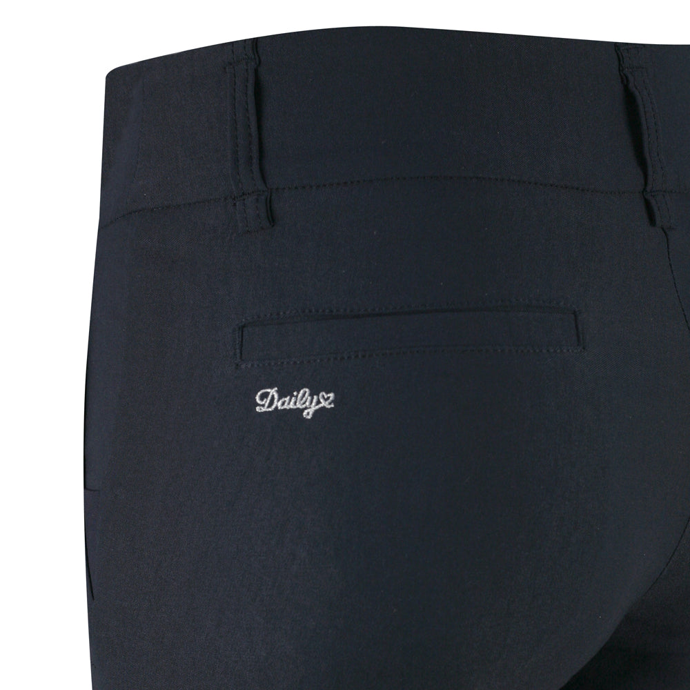 Daily Sports Ladies Shorter-Length Pull-On Golf Shorts in Dark Navy Blue