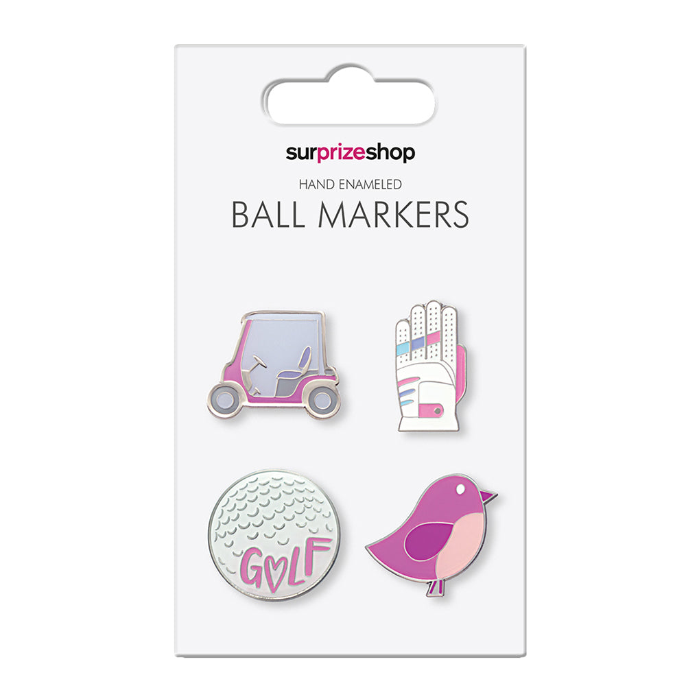 Surprizeshop 'Putt for Birdie' Ball Marker Set