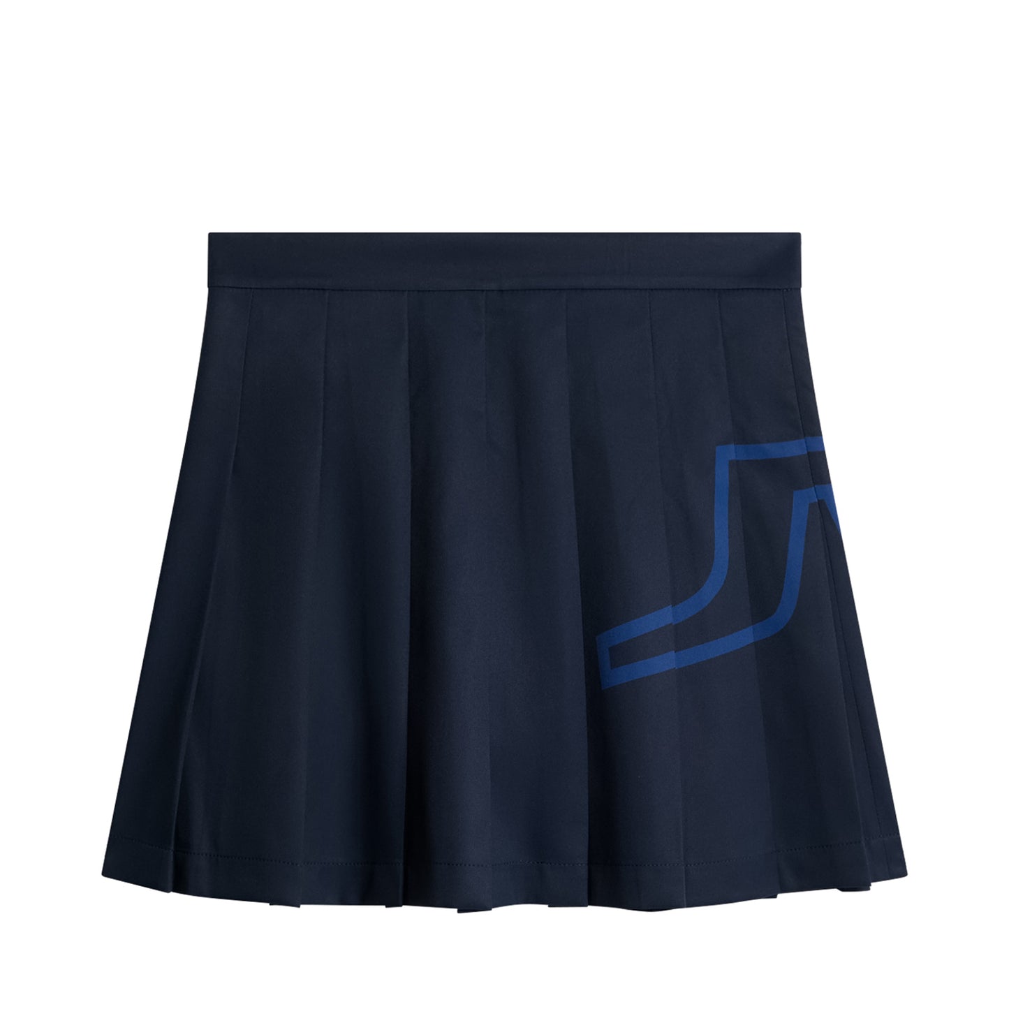 J.Lindeberg Ladies Pleated Skort with Bridge Print in Navy