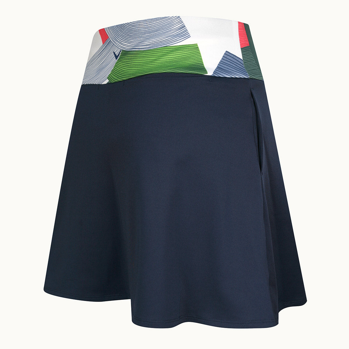 Callaway Ladies Pull-On Faux Wrap Skort in Peacoat