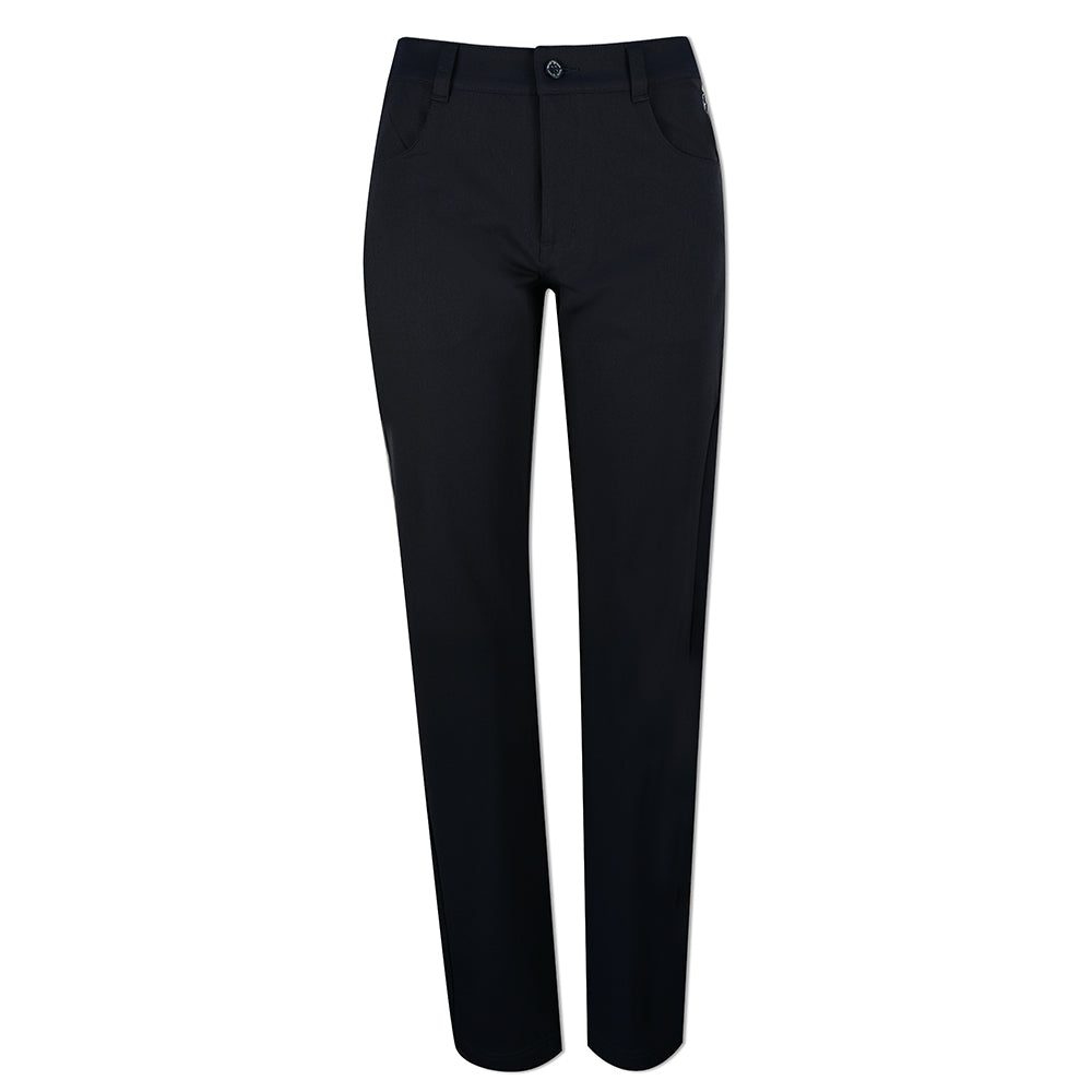 Green Lamb Stretch Trousers with SPF30+ in Navy