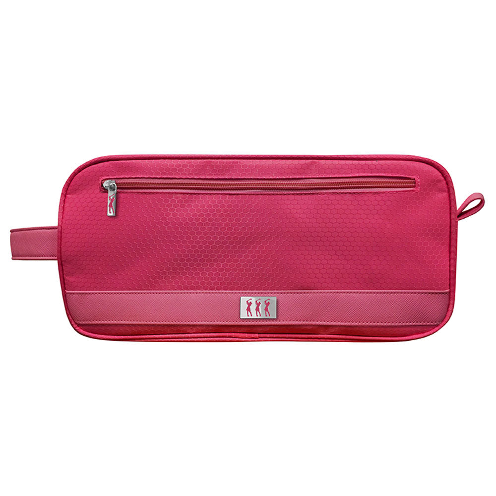 Surprizeshop Golf Shoe Bag in Raspberry Pink