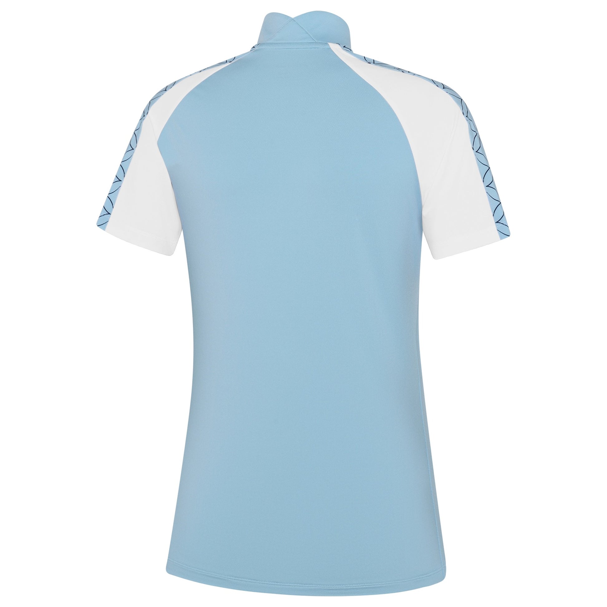 Galvin Green Women's Refined Zip-Neck Polo with Contemporary Contrast Design
