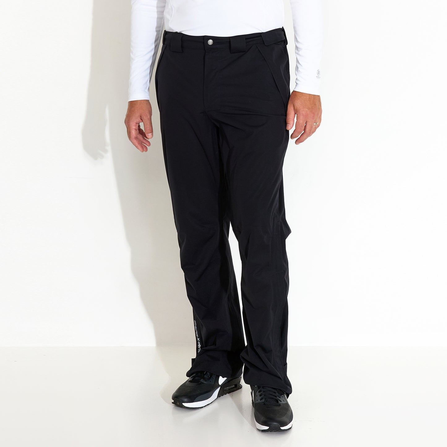 Abacus Mens Pitch 37.5 Technology Waterproof Over Trousers in Black