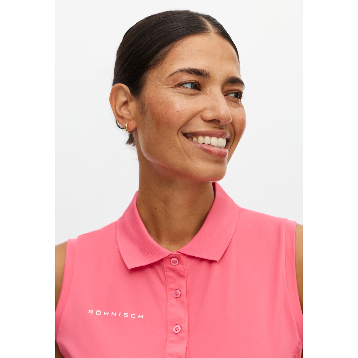 Rohnisch Ladies Sleeveless Polo - Chic, Breathable Style for Warm-Weather Rounds