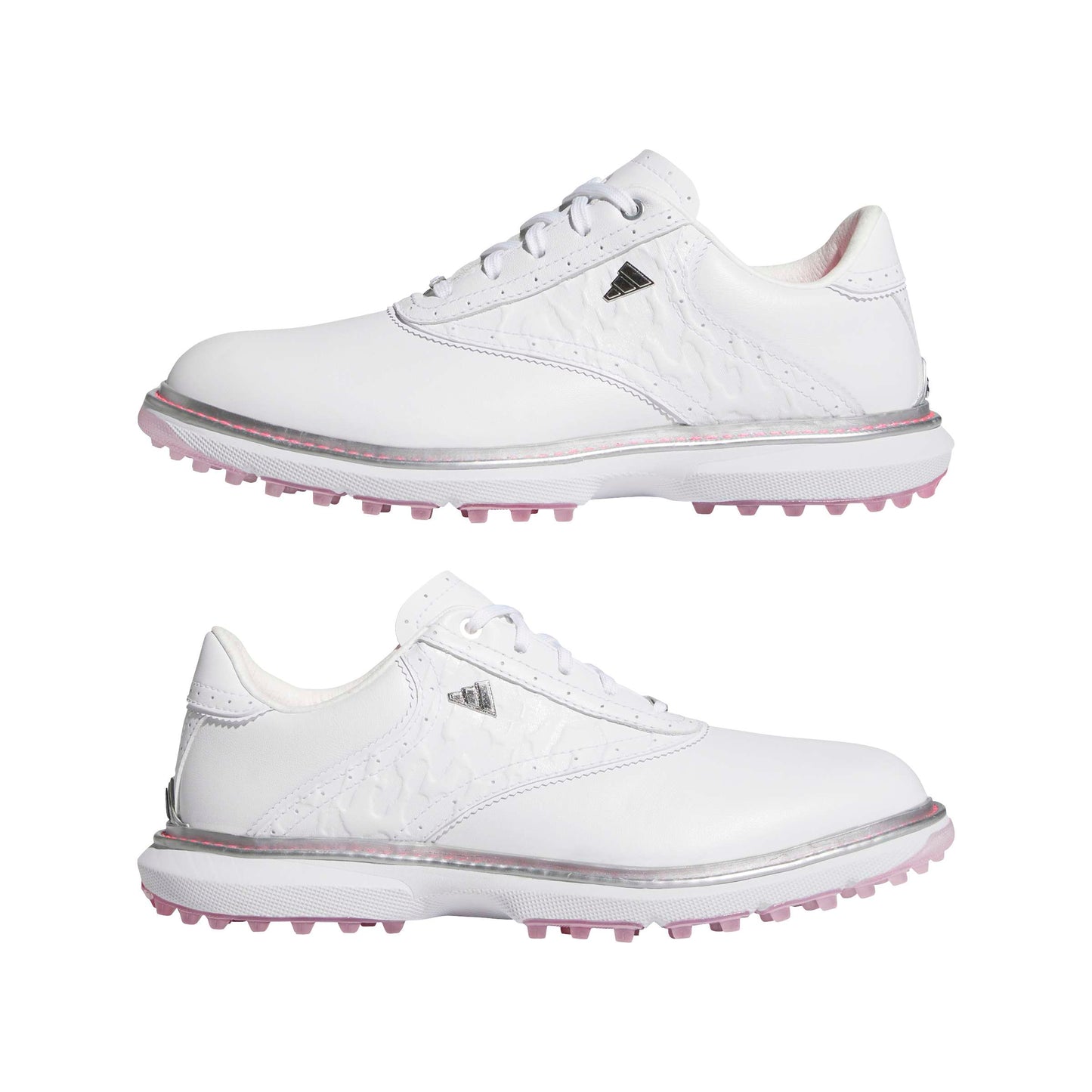 adidas Women's Spikeless Waterproof Golf Shoes with Traditional Silhouette and Contemporary Details