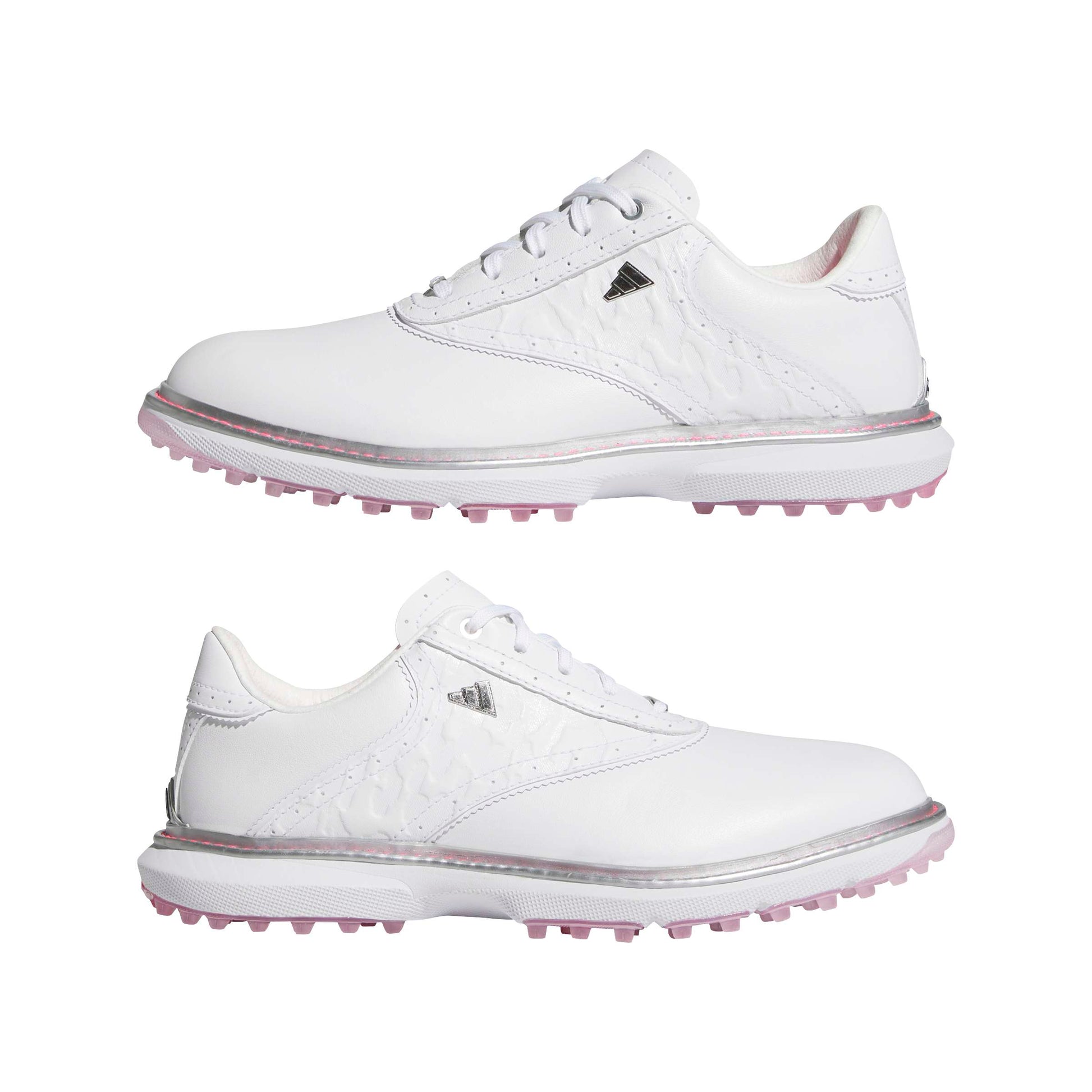 adidas Women's Spikeless Waterproof Golf Shoes with Traditional Silhouette and Contemporary Details