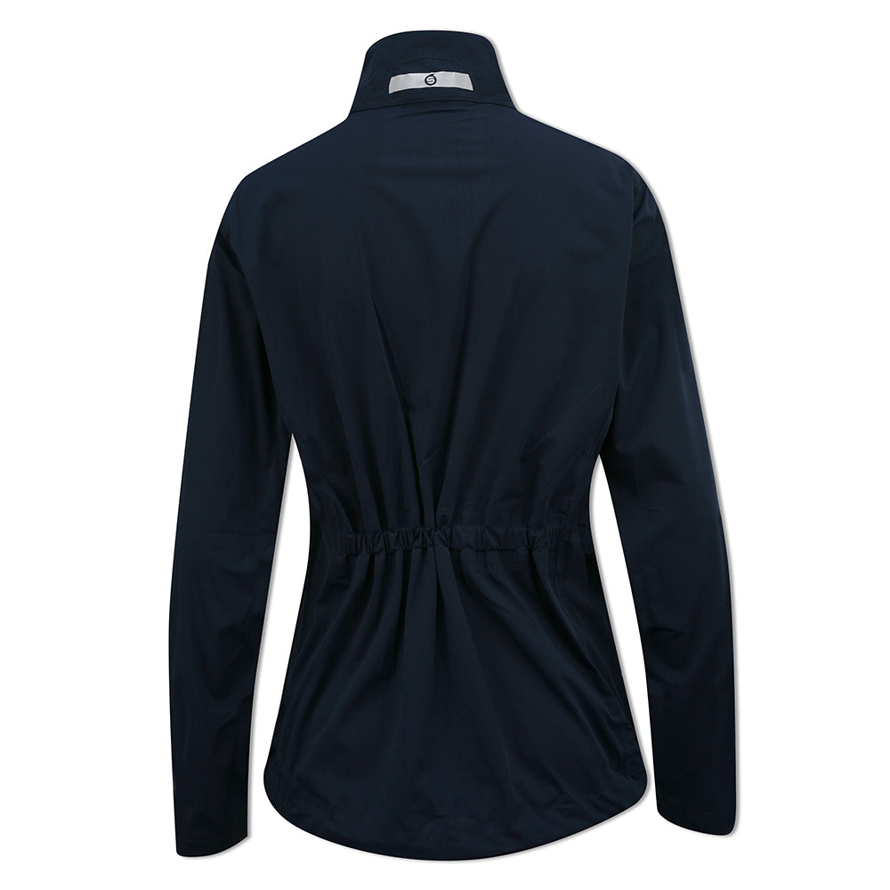 Sunderland Ladies WhisperDry Tech-Lite Waterproof Jacket in Navy & White