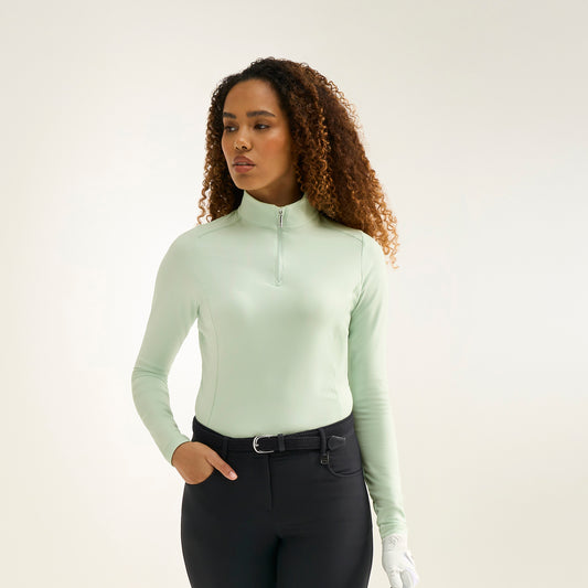 PING Ladies Long-Sleeve Zip-Neck Golf Top