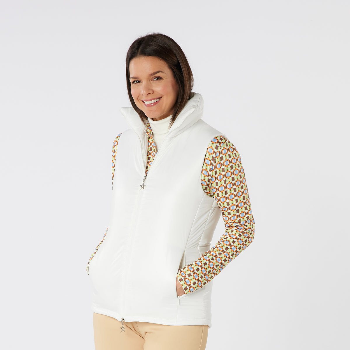 Swing Out Sister Lightweight Gilet with Back Vented Panel