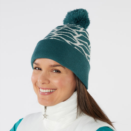 Swing Out Sister Pattern Bobble Hat