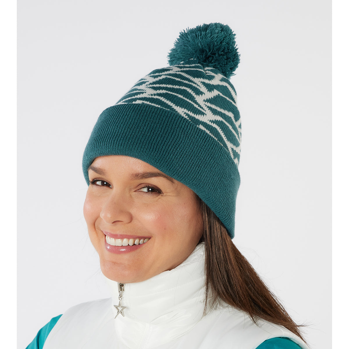 Swing Out Sister Pattern Bobble Hat