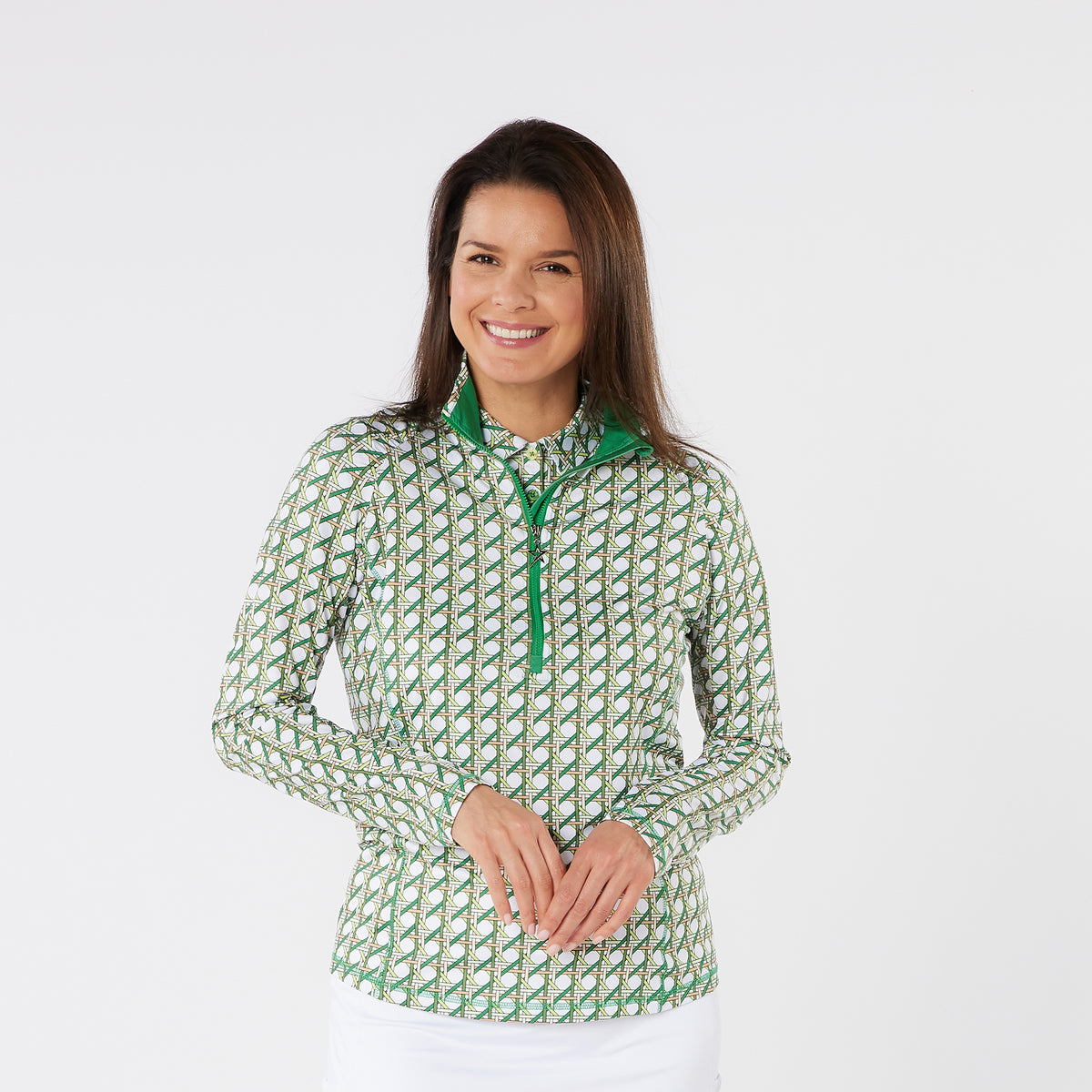Swing Out Sister Long Sleeve Top with Mesh Ventilation