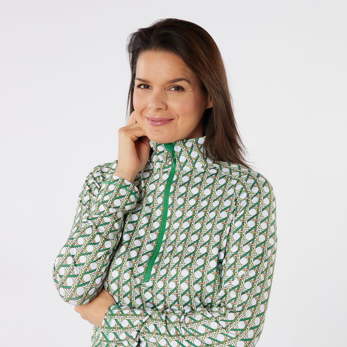 Swing Out Sister Long Sleeve Top with Mesh Ventilation