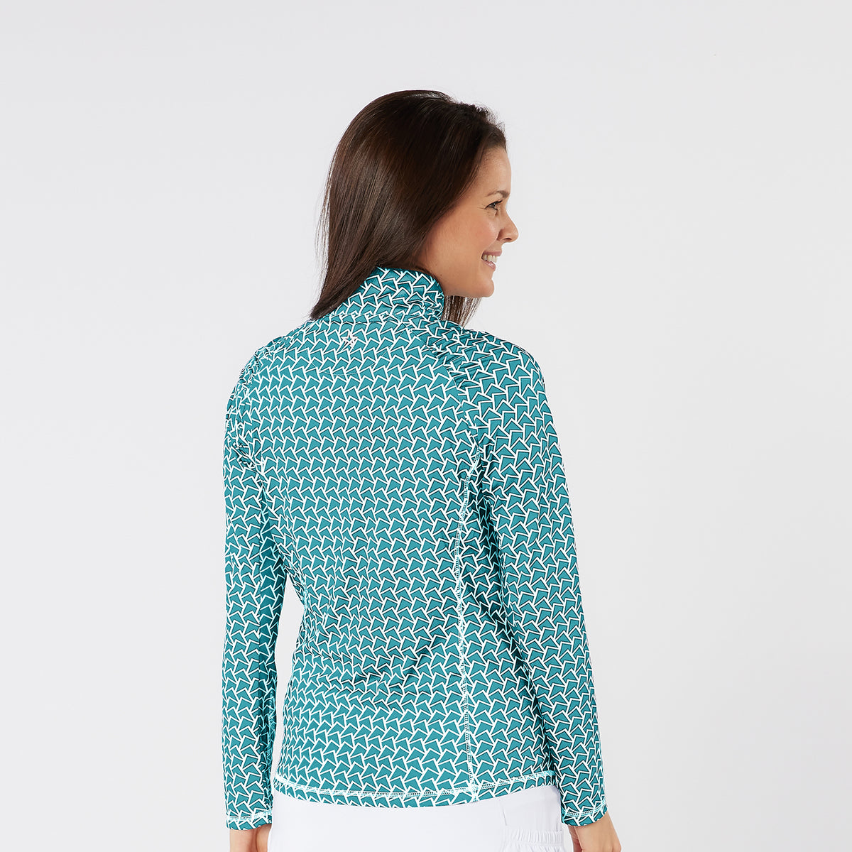 Swing Out Sister Long Sleeve Top with Mesh Ventilation