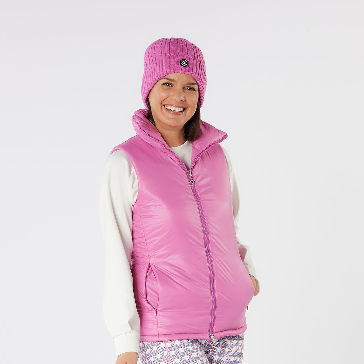 Swing Out Sister Lightweight Gilet with Back Vented Panel