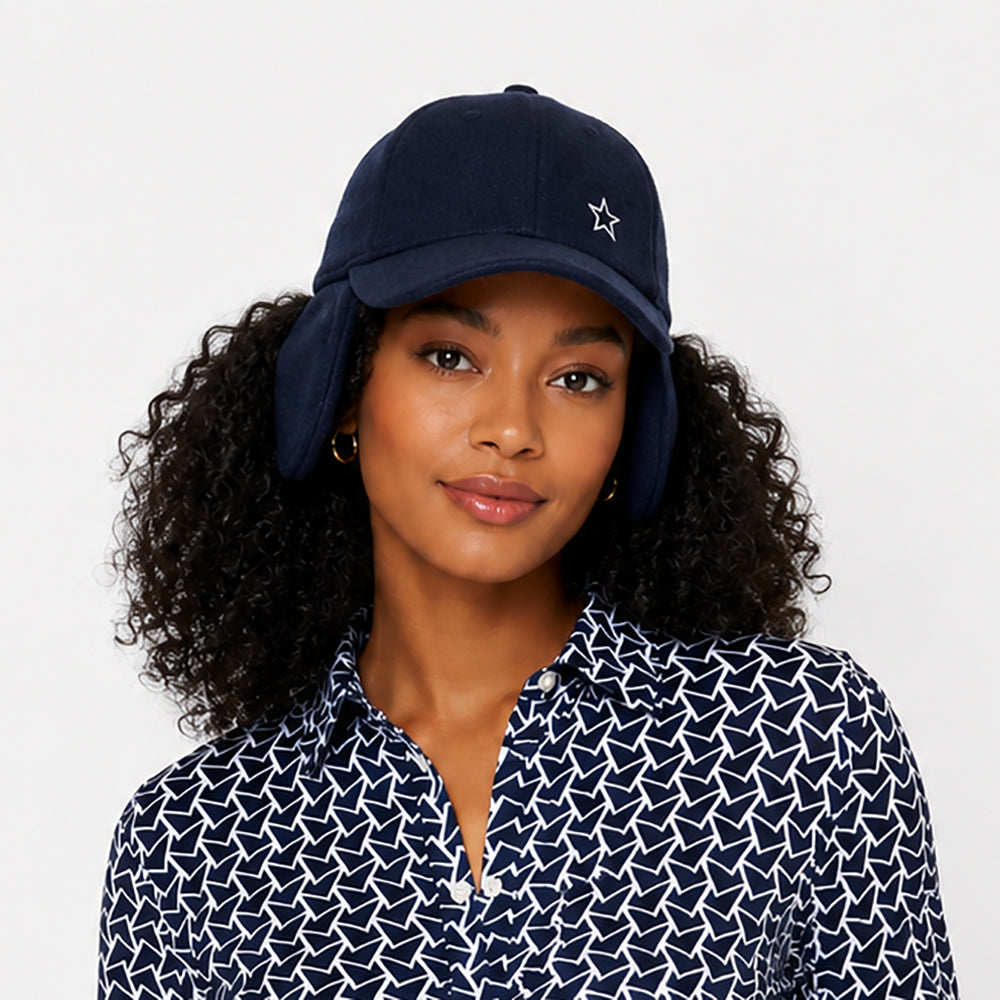 Swing Out Sister Felt Cap in Navy