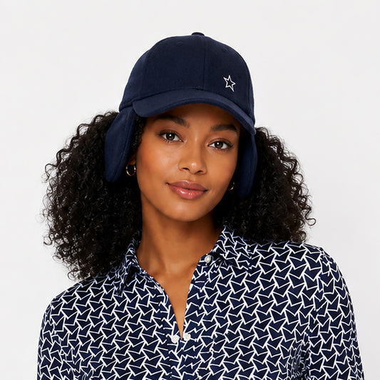 Swing Out Sister Felt Cap in Navy