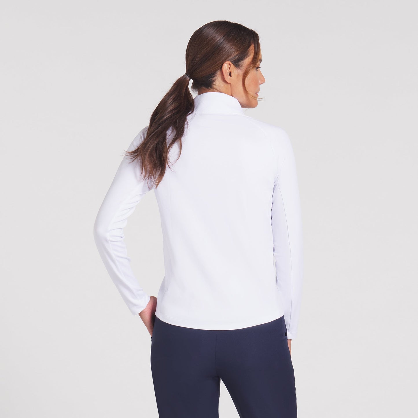 Puma Golf Ladies Zip-Neck Top