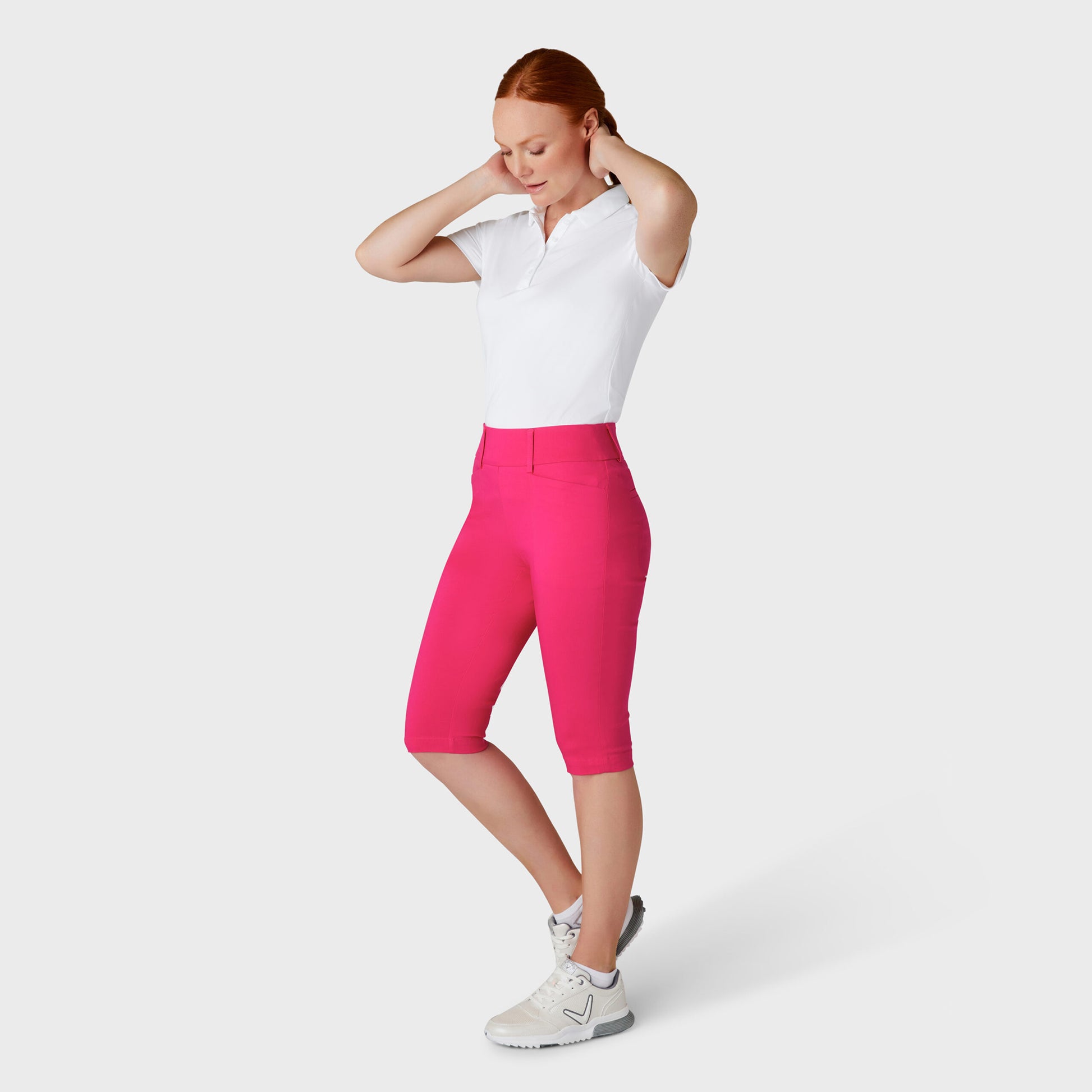 Callaway Ladies Pink Peacock Pull-On City Short