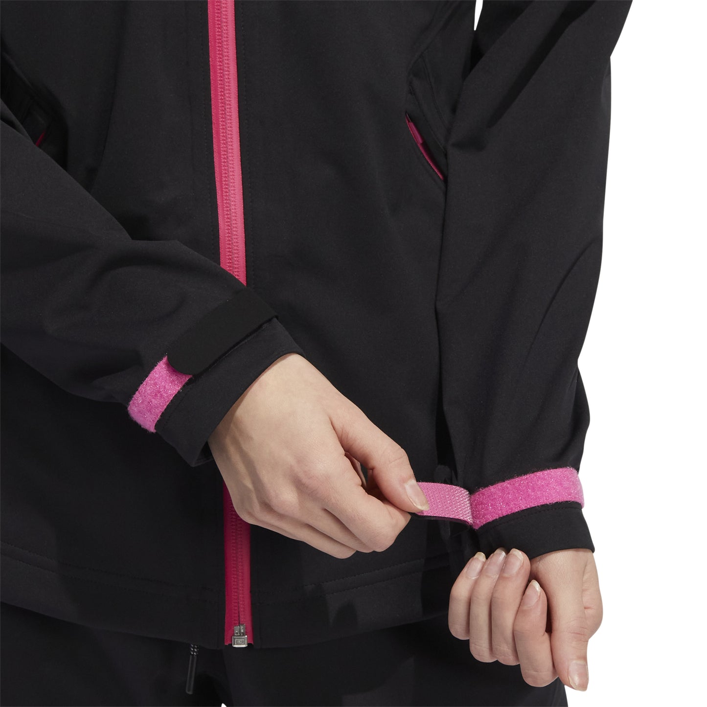 adidas Ladies Waterproof Golf Jacket in Black