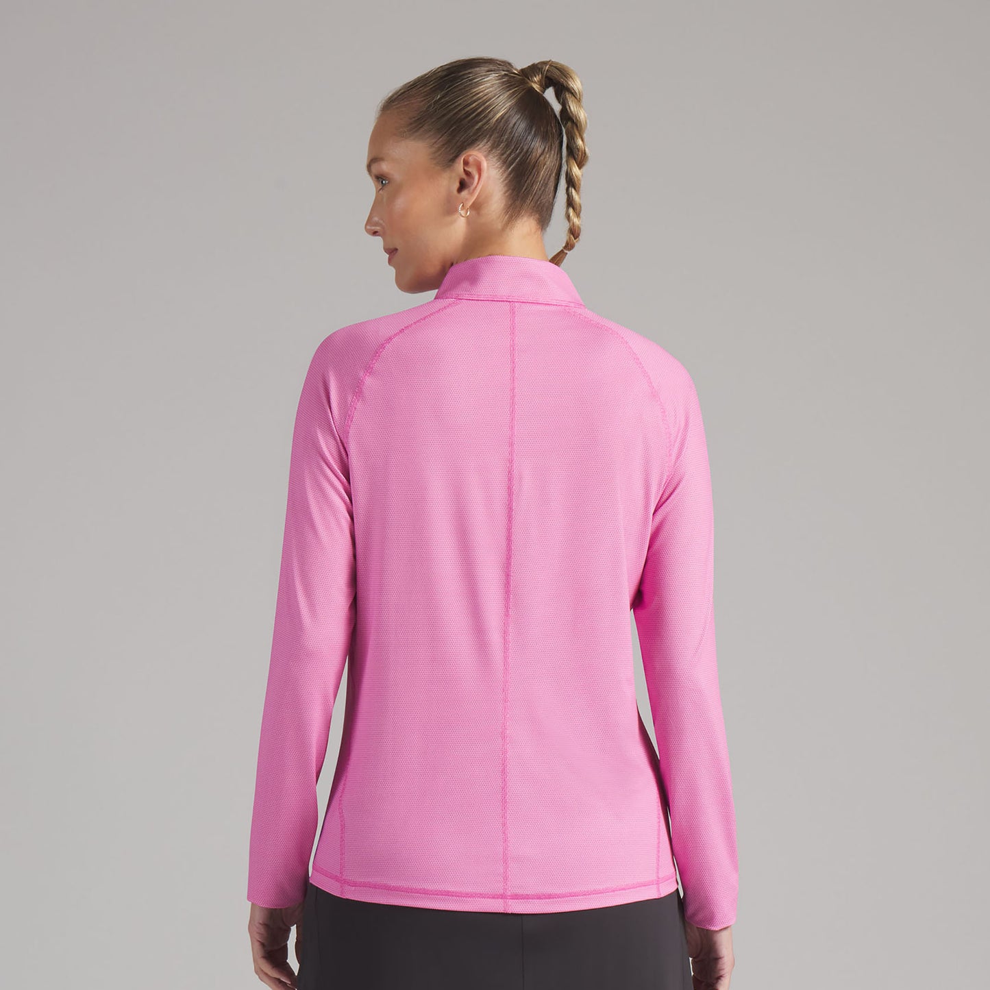 Puma Golf Zip Neck Top for Lightweight Comfort and Effortless Movement