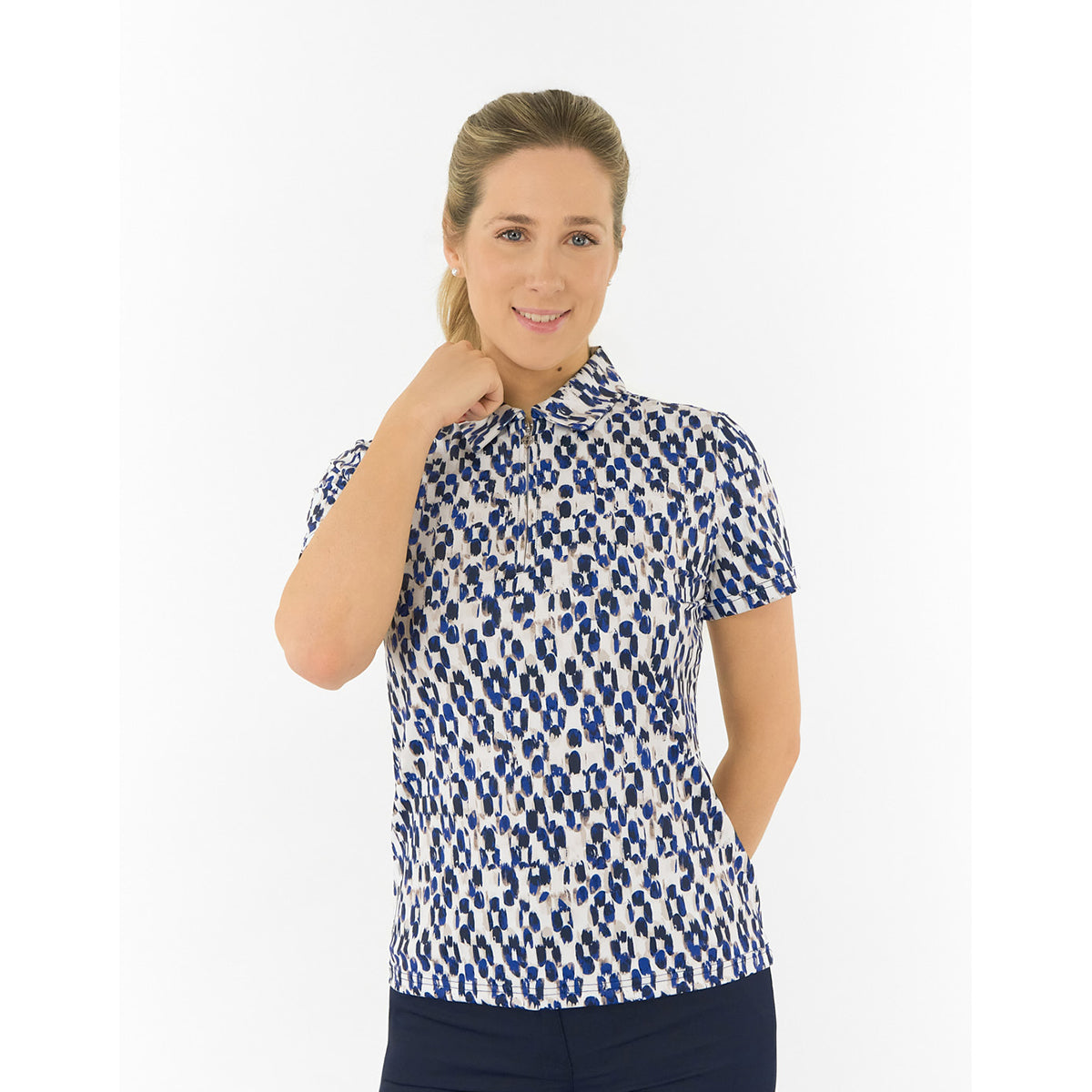 Pure Golf Ladies Short Sleeve Polo – Contemporary Design Meets Course-Ready Ease