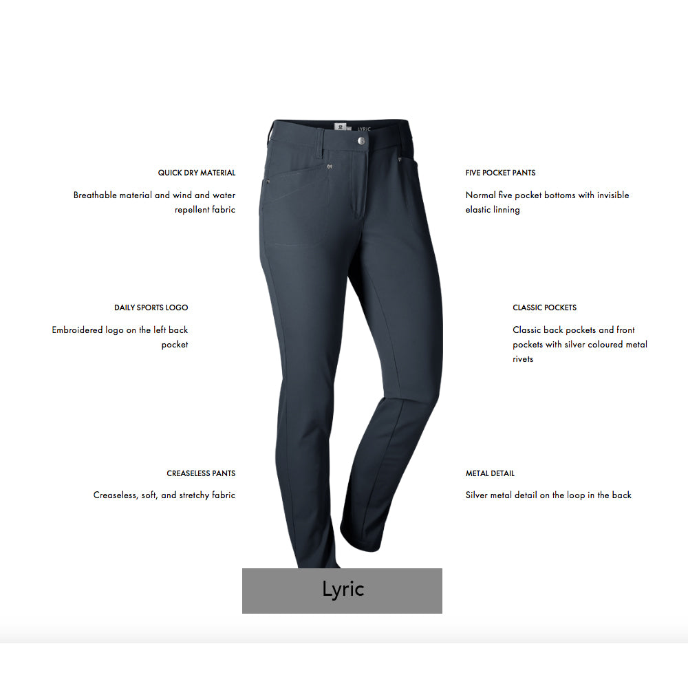 Daily Sports Ladies Trousers in Dark Navy Blue