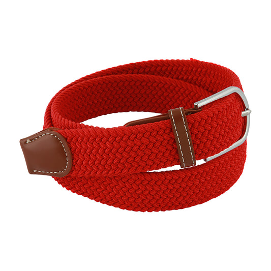 Swing Out Sister Ladies Stretch Belt in Luscious Red