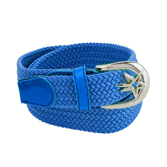 Swing Out Sister Ladies Star Belt in Dazzling Blue