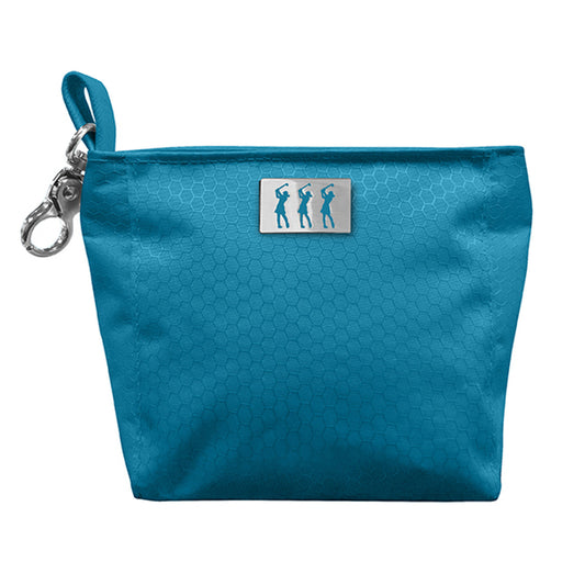 Surprizeshop Honeycomb Mini Handbag With Bag Clip in Aqua