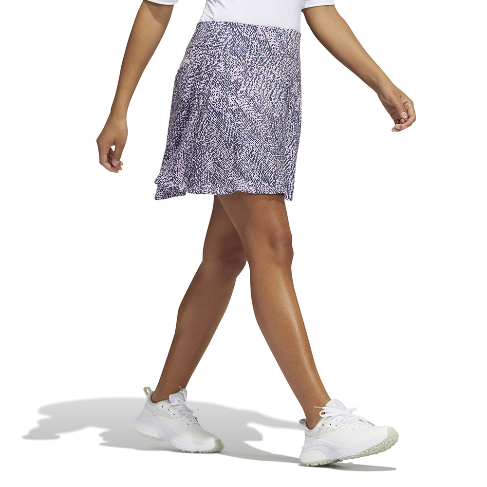 adidas Ladies Printed Skort in Bliss Lilac - Last One Small Only Left