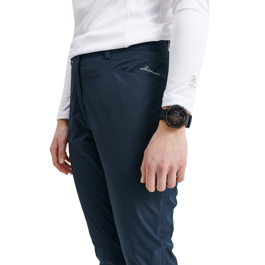 Abacus Ladies Navy Links Waterproof Trousers with Brushed Inner