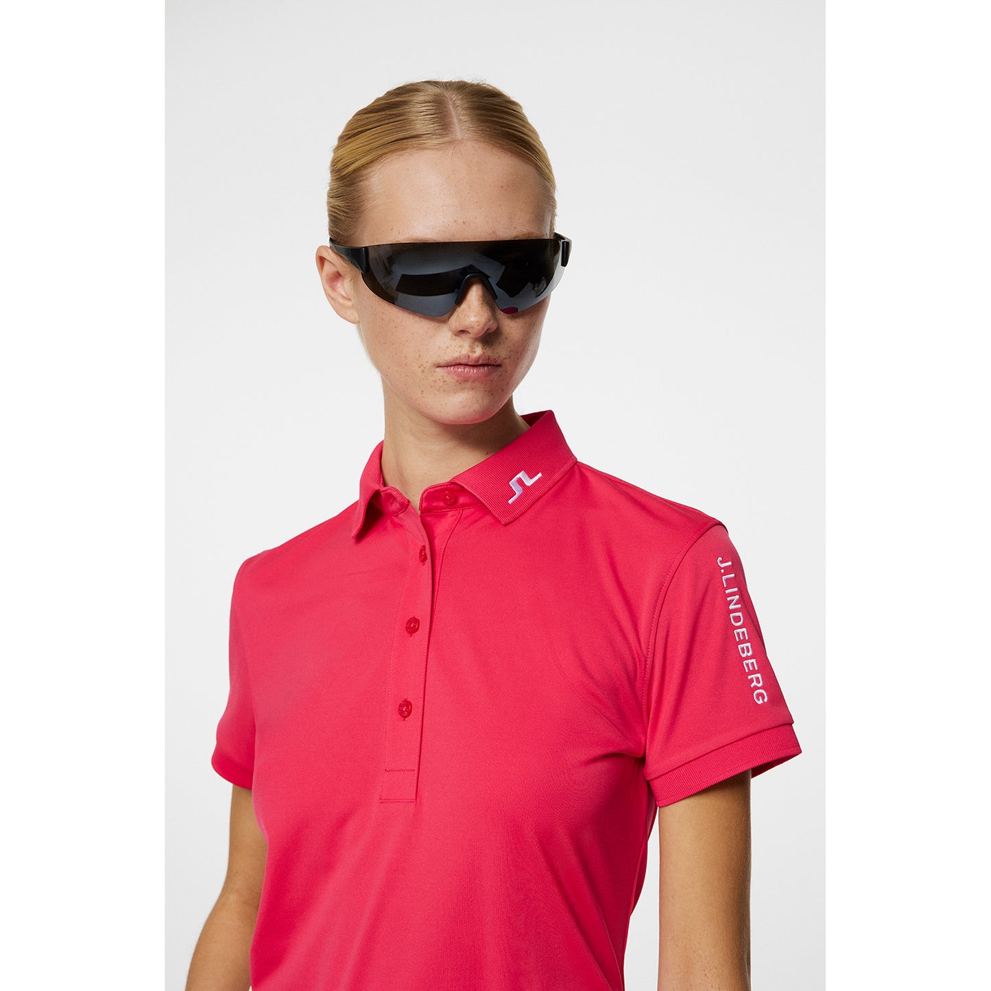 J.Lindeberg Ladies Short Sleeve Tour Tech Polo 