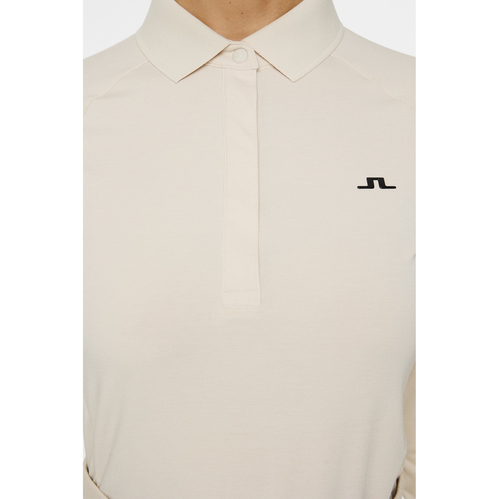 J.Lindeberg Ladies Soft Feel Long Sleeve Polo