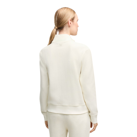 Puma Ladies Waffle Style 1/4 Zip - Enjoy Cosy Comfort for Cooler Days