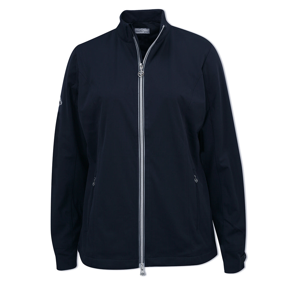 Callaway Ladies Soft Shell Wind & Water Resistant Golf Jacket in Navy