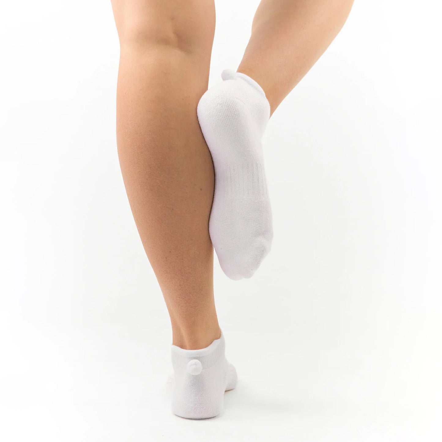 Surpizeshop Ladies 5 Pair Pack of Multi-Coloured Pom Pom Golf Socks