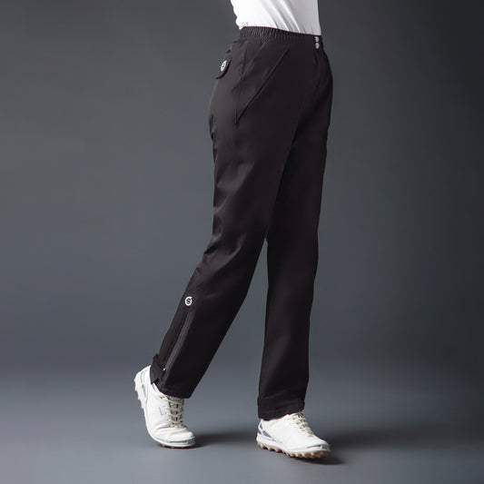 Sunderland Ladies Black Waterproof Golf Over Trousers