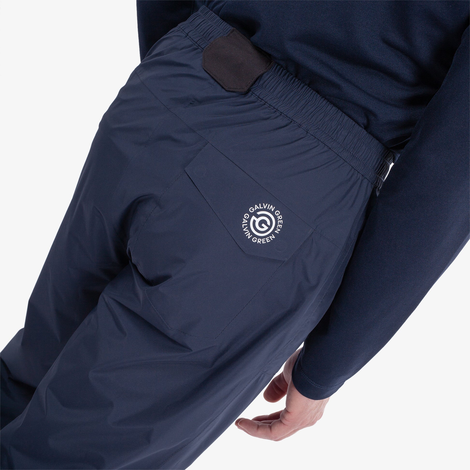 Galvin Green Mens Navy PERTEX® Waterproof Over Trousers