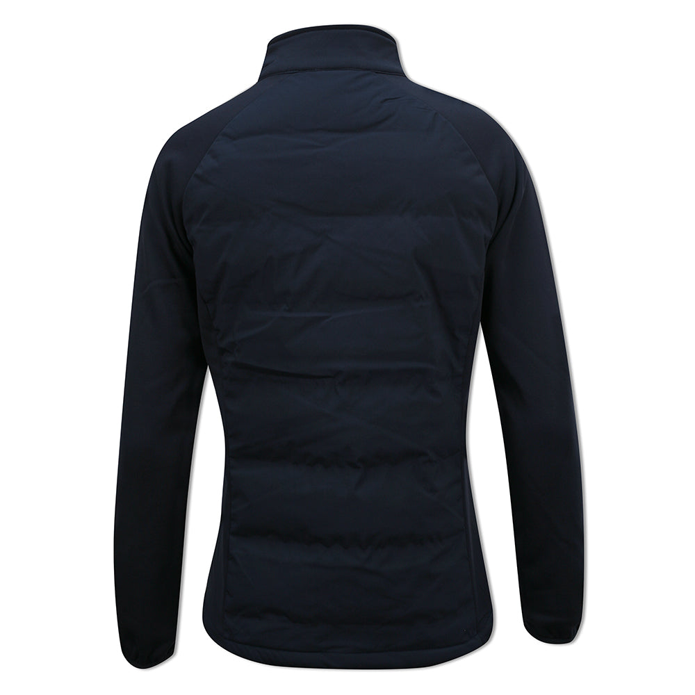 Glenmuir Ladies Water Repellent Hybrid Jacket in Navy