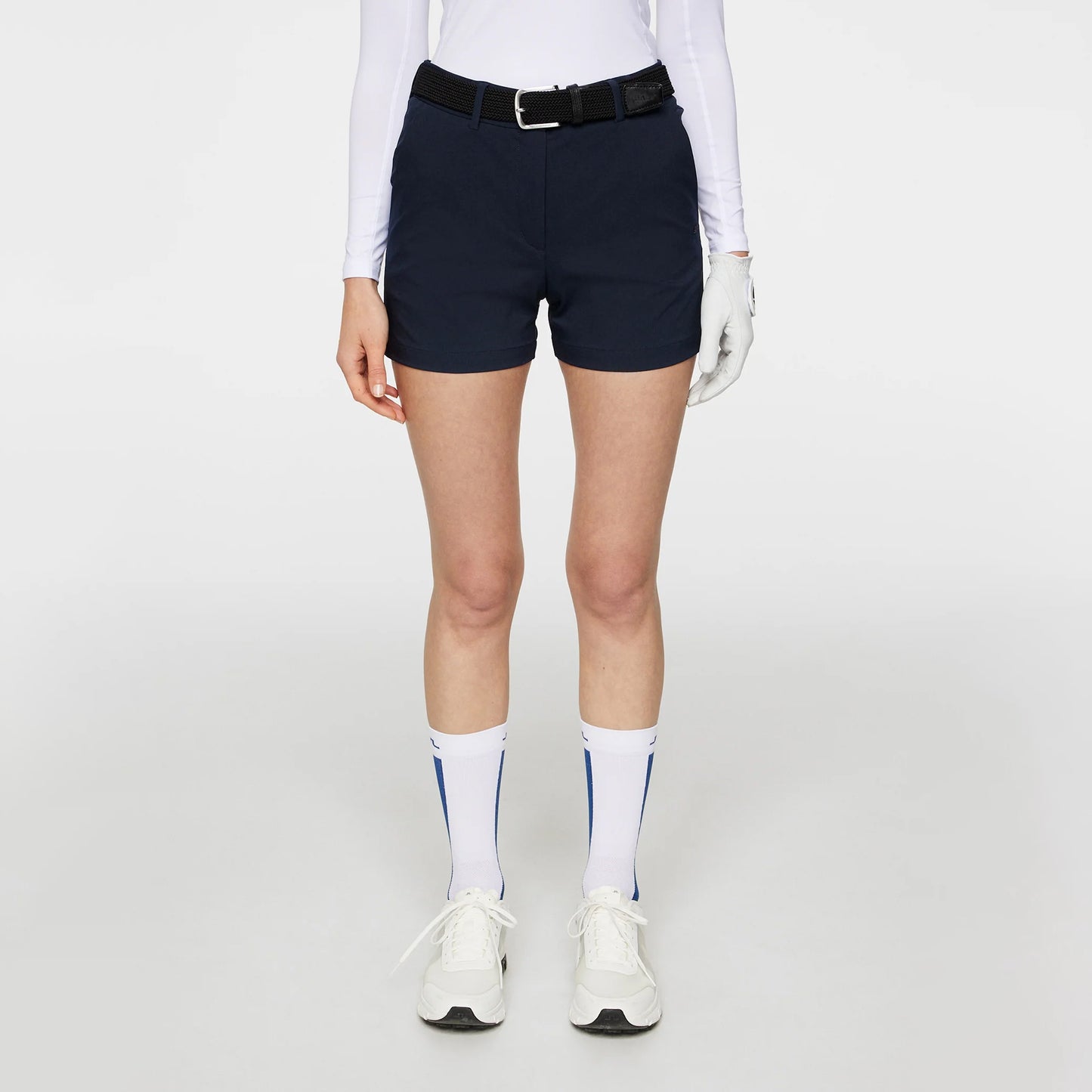 J.Lindeberg Ladies Lightweight Shorts in Navy