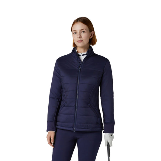 Callaway Ladies Golf Quilted Jacket with Primaloft in Navy