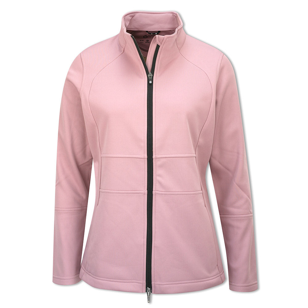 Sunderland Ladies Technical Fleece Jacket in Pink Haze and Black