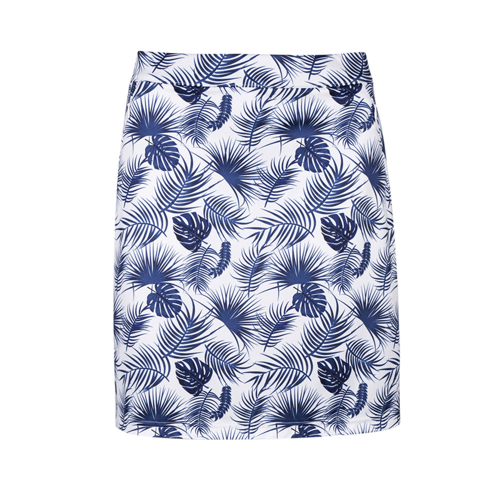 Glenmuir Ladies Pull-On Stretch Skort with Tropical Print