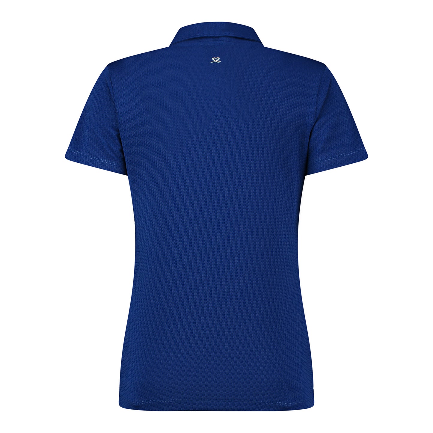 Daily Sports Honeycomb Short Sleeve Polo Shirt in Spectrum Blue